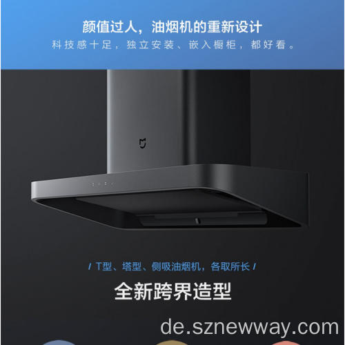 Mijia Range Hood und integriertem Ofensatz